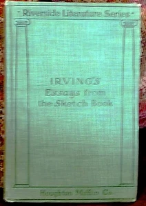 1891 The Sketch Book by Washington Irving Hardcover Book - Picture 1 of 6