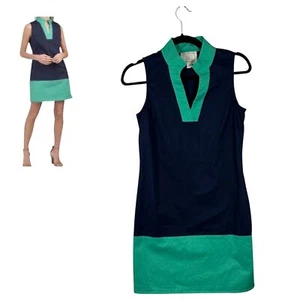 Vestido STS Sail to Sable Azul Marino Bloque de Color Talla XS - Imagen 1 de 7