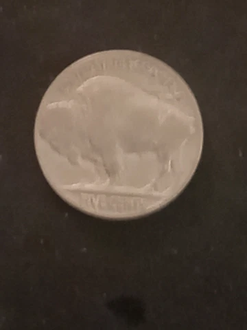 1935 Buffalo Nickel full date visible, no mint mark Cover