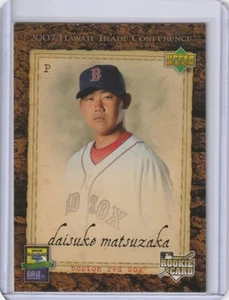 2007 Upper Deck Daisuke Matsuzaka Rookie RC Boston Red Sox MLB Card - Picture 1 of 2