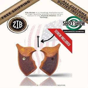 Empuñaduras Zib serie madera empuñaduras de pistola para marco Smithwesson J - Imagen 1 de 16