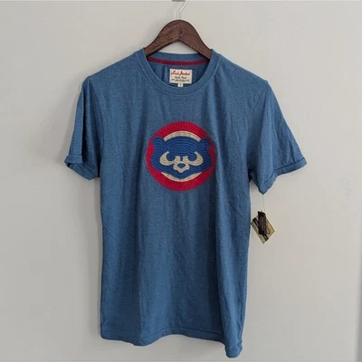 NEW Men's Red Jacket Small Embroidered Tshirt Cubs - Image 1 of 4