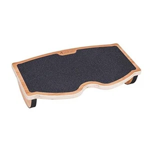 Ergonomic Wood Foot Rest for Enhanced Circulation & Comfort, 350lbs Capacity, - Picture 1 of 7