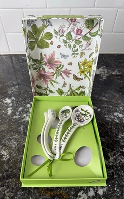 Portmeirion Botanic Garden Measuring Spoons (Set of 4) Porcelain NEW IN BOX!! - Image 1 of 4