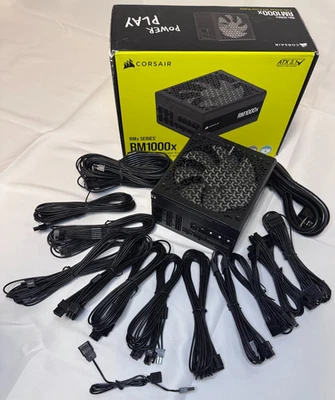 CORSAIR RM1000x Vollständig modulares, 1000W cp-9020271 | geprüft & getestet - Bild 1 von 4