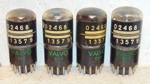 NOS QUAD E1T TUBI RARI VALVO VINTAGE CONTATORE DISPLAY TUBO WK1 CODICE MADE IN EUROPE - Foto 1 di 2