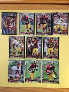 Juego de 10 cartas del equipo Topps Washington Redskins 2015 - Imagen 1 de 1