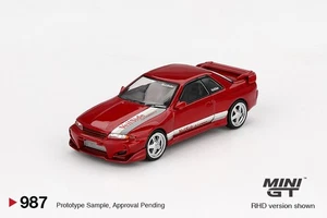 Mini GT #987 Nissan Skyline GT-R (R32) VeilSide Combat C-I Gem Red - Picture 1 of 3