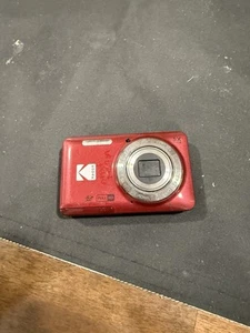 Kodak PIXPRO FZ55 Digital Camera Red FZ55BK Read! Does Not Turn On - Picture 1 of 13