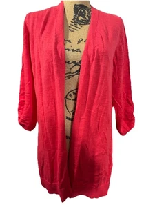 Ellen Tracy Medium Cotton Cardigan Pink - Bild 1 von 10