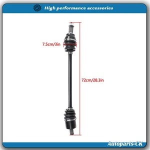 For Polaris RZR Trail S 4 900 XP 1000 1333946 1333263 Front CV Axles Drive Shaft - Picture 1 of 14
