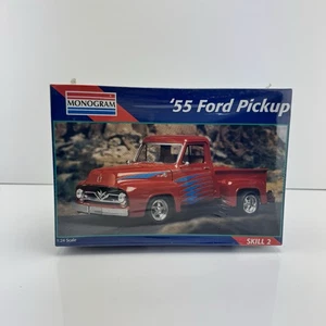 Monogram '55 Ford Pickup Vintage Model Kit Maßstab 1:24 NEU VERSIEGELT - Bild 1 von 5