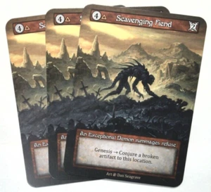 Sorcery TCG - Beta - Scavenging Fiend x3 - Picture 1 of 1