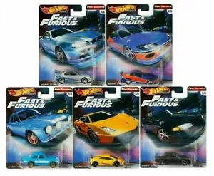 Hot Wheels - Fast Imports 5 Car Set - Nissan Skyline R34 R32 Silvia Escort . - Picture 1 of 2