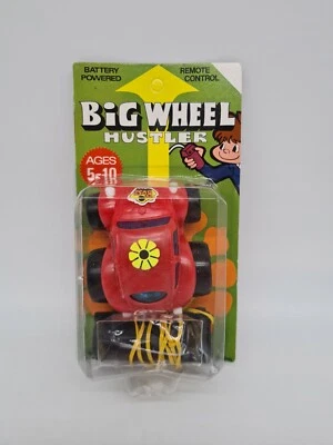 Big Wheel Hustler Ferngesteuertes Auto Vintage Remote Control Battery Powered - Bild 1 von 4