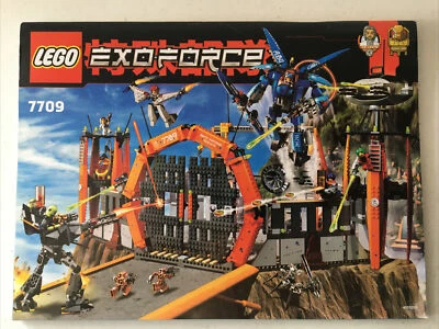 NEW Instruction MANUAL ONLY Lego 7709 Exo Exoforce Humans Sentai Fortress  - Image 1 of 2