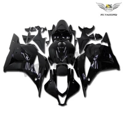 Gloss Black Fairing Kit Injection Bodywork For Honda CBR600RR 2009-2012 10 F5 - Image 1 of 4