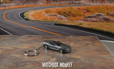2014 Chevrolet Corvette Stingray Convertible 1/64 KeyChain Porte Cles Llavero - Image 1 of 4