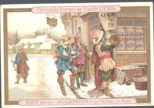 Liebig - Christmas in Different Countries S351 (Fremch) - England - Christmas Ev - Picture 1 of 1
