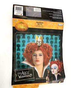Disney's Red Queen Adult WIG Alice In Wonderland Mannequin New Condition - Picture 1 of 9