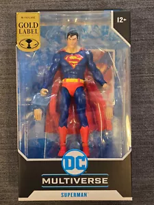 Action Comics SUPERMAN McFarlane Toys DC Multiverse Gold Label 7" Action Figure - Picture 1 of 2