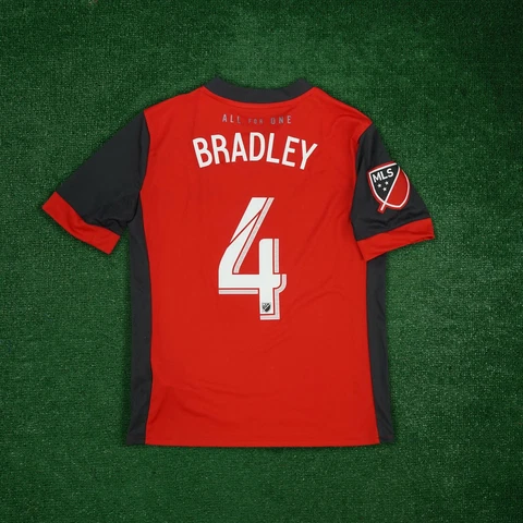 Bradley Wright-Phillips Toronto FC MLS Adidas YOUTH Soccer Home Red Jersey Cover