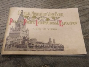 Vtg 1915 Official Miniature View Book Panama Pacific International Exposition! - Picture 1 of 16