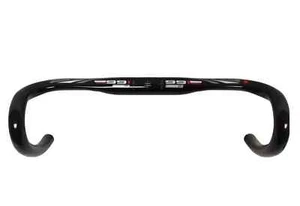991 Droid Aero Flat Top Road Aluminum Handlebar 31.8mm Diameter 42cm Black NEW - Picture 1 of 5