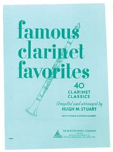 Famous Clarinet Favorites 40 Clarinet Classics Sheet Music NEW 014010966 - Picture 1 of 1