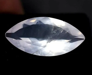 17.30 Ct Natural Pink Rose Quartz Untreated GGL Certified Marquise Cut Gemstone - Picture 1 of 5
