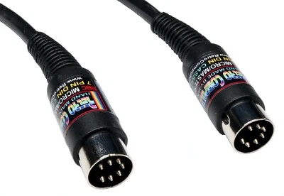 Cable de cable de cinta de casete DIN Acorn BBC Micro Modelo B, Master & Electron, 7 pines