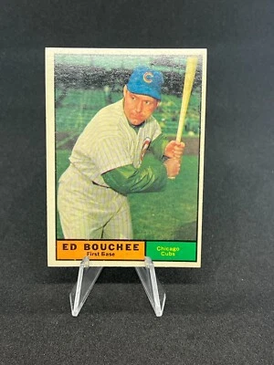 1961 Topps - #196 Ed Bouchee - Image 1 of 2