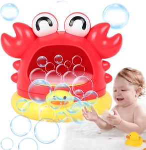 Baby Bath Toys for Toddlers, Crab Bath Toys for Toddlers for 1 2 3 4 5 Kids, Bat - Picture 1 of 13