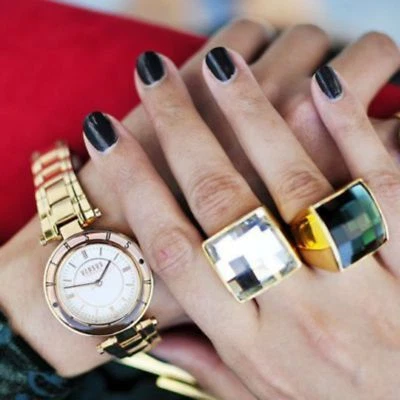 ANILLO BALMAIN PARA H&M TRANSPARENTE TALLA XS/S NUEVO Foto 1 de 4