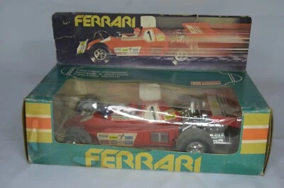 RARE Vintage 70´s  - LUCKY TOYS FRICTION POWERED - FERRARI F1 - HONG KONG - NIB - Image 1 of 4