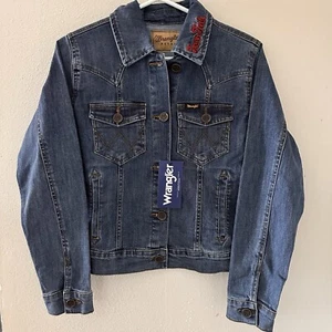 Nueva chaqueta vaquera retro Wrangler para mujer Texas Tech Red Raiders talla X-grande - Imagen 1 de 7