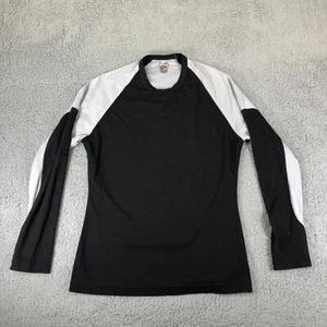 Duofold Shirt Men's Medium Black Gray Long Sleeve Lightweight Hiking Hiker Adult - Picture 1 of 11