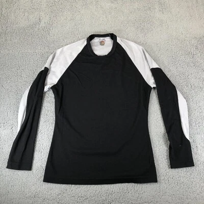 Camisa Duofold Para Hombre Mediana Negra Gris Manga Larga Ligera Senderismo Senderista Adulto Foto 1 de 4