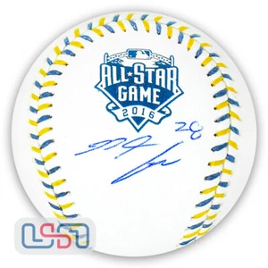 Nolan Arenado Cardinals Signed 2016 All Star Game Baseball USA SM JSA #2 - Picture 1 of 4