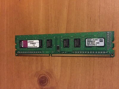 1GB PC Memory Kingston PC3-10600 DDR3-1333MHz 240-Pin DIMM Module HP Compaq - Image 1 of 3
