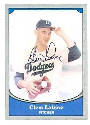 Clem Labine autographed Baseball Card Dodgers 1990 Pacific Baseball Legends #89 - Image 1 of 1
