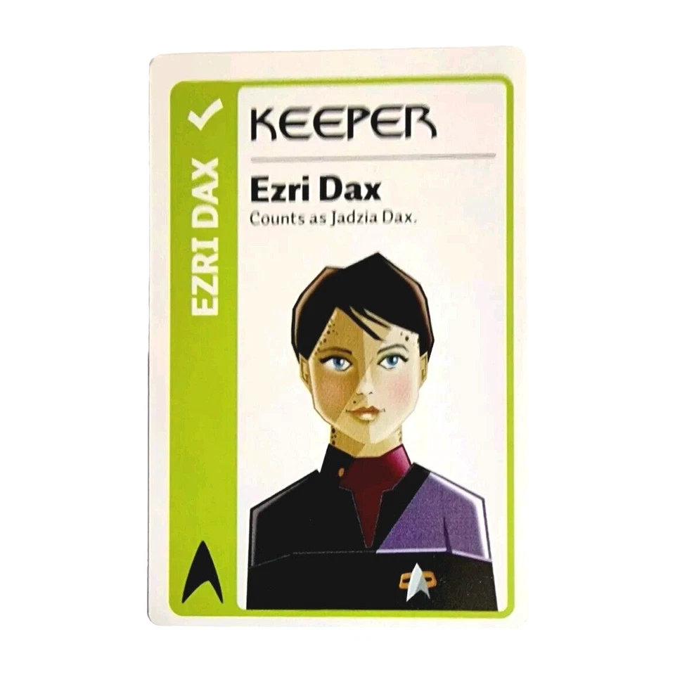 Ezri Dax Promo Card - Star Trek Deep Space Nine Fluxx (Looney Labs) DS9 - Image 1 of 2