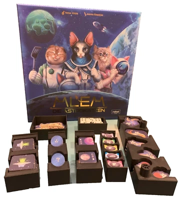 3D Brettspiele MLEM Space Agency Schachteleinsatz 3D Druck Zubehör