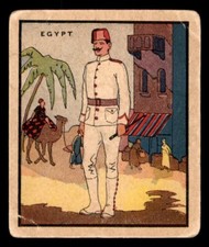 1930 R139 E. Rosen Soldiers #32 Egypt GD
