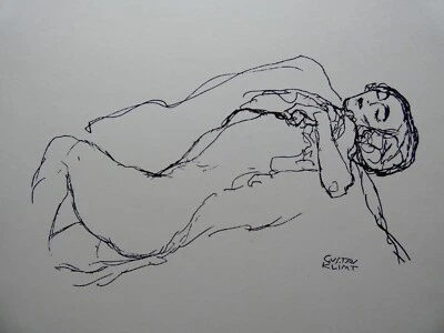 Gustav Klimt - Akt, 1910 - Bild 1 von 4