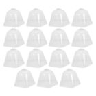  15 Pcs Humidity Dome DIY Plant Cloche Cloches for Growing Vegetables Nursery