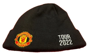 Manchester United 2022 Tour Beanie Hat Cap Melbourne Perth Australia - Picture 1 of 8