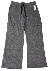 Calvin Klein Cargo Performance Sweatpants Womens XL Gray Drawstring New with Tag - Picture 1 of 18