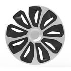 Hubcaps Wheel Cover Platin 16-Zoll Silver/Black Set (4 Pack