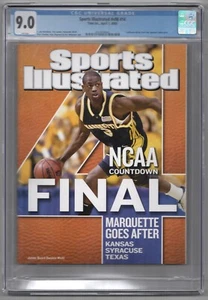 Dwyane Wade SPORTS ILLUSTRATED First Cover FC April 7, 2003 Newsstand CGC 9.0 - Picture 1 of 2